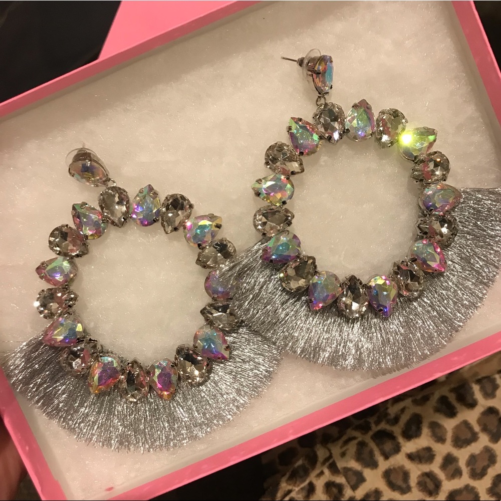 CUSTOM RHINESTONE EARRINGS!